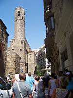 Barcelone, Barrio gotico, Palais del Real Major, Tour (07)